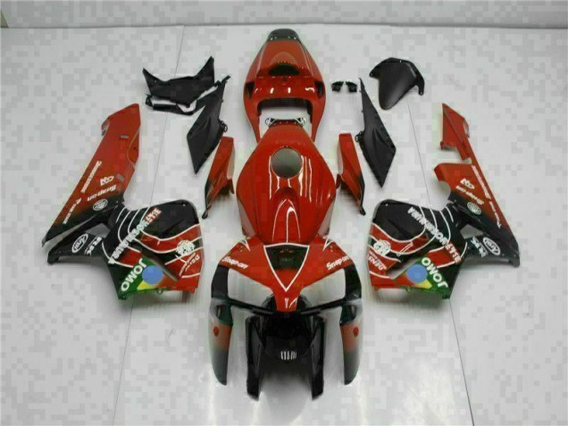 Inexpensive 2005-2006 Red Honda CBR600RR Motorcyle Fairings