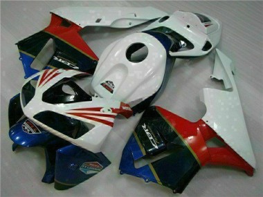 Inexpensive 2005-2006 White Honda CBR600RR Motorcycle Fairings