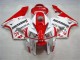 Inexpensive 2005-2006 Red White Honda CBR600RR Bike Fairings