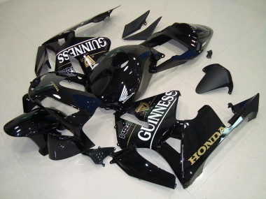 Inexpensive 2005-2006 Black Gunness Honda CBR600RR Motorcycle Fairing Kit