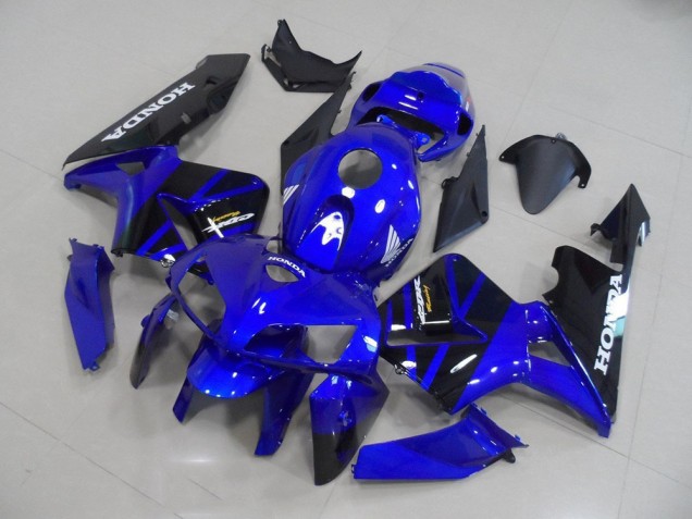 Inexpensive 2005-2006 Blue Black Honda CBR600RR Replacement Motorcycle Fairings Inexpensive 2005-2006 Blue Black Honda CBR600RR Replacement Motorcycle Fairings