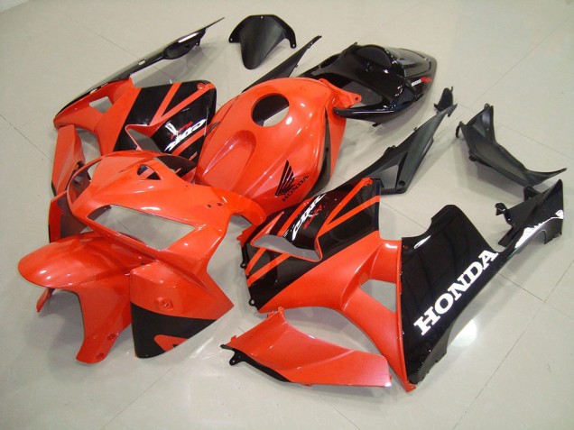 Inexpensive 2005-2006 Orange Honda CBR600RR Motor Fairings & Bodywork