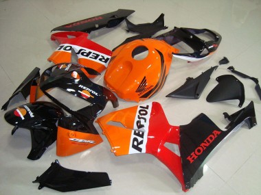 Inexpensive 2005-2006 Repsol Honda CBR600RR Motorcycle Fairings Bodywork