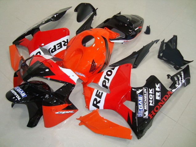 Inexpensive 2005-2006 Repsol Honda CBR600RR Motorbike Fairing Kits Inexpensive 2005-2006 Repsol Honda CBR600RR Motorbike Fairing Kits