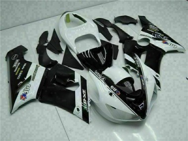 Inexpensive 2005-2006 Red Black Kawasaki ZX6R Motorcycle Fairing