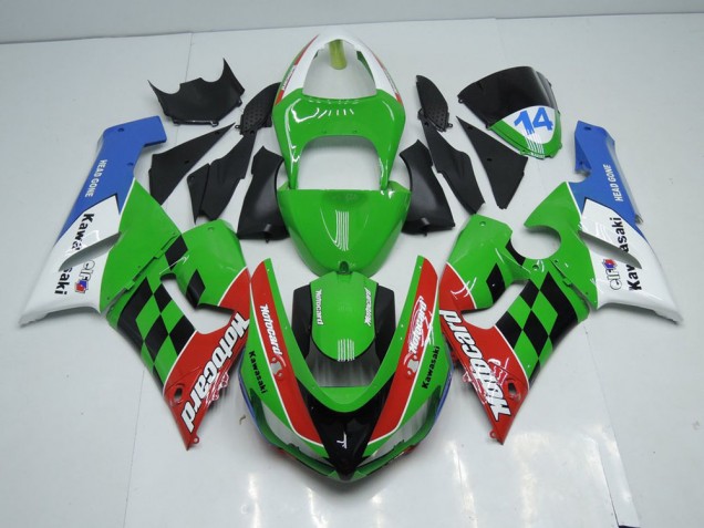 Inexpensive 2005-2006 Motocard Kawasaki ZX6R Replacement Fairings Inexpensive 2005-2006 Motocard Kawasaki ZX6R Replacement Fairings