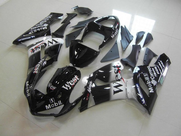 Inexpensive 2005-2006 West Kawasaki ZX6R Motorcylce Fairings Inexpensive 2005-2006 West Kawasaki ZX6R Motorcylce Fairings