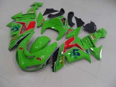 Inexpensive 2005-2006 Neos Banca Kawasaki ZX6R Bike Fairing Kit