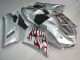 Inexpensive 2005-2006 Silver Red Flames Kawasaki ZX6R Motorcycle Fairings Inexpensive 2005-2006 Silver Red Flames Kawasaki ZX6R Motorcycle Fairings