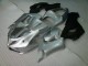 Inexpensive 2005-2006 Silver Black Kawasaki ZX6R Motorcycle Fairing Kit Inexpensive 2005-2006 Silver Black Kawasaki ZX6R Motorcycle Fairing Kit