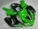 Inexpensive 2005-2006 Green White Black Kawasaki ZX6R Motorcyle Fairings Inexpensive 2005-2006 Green White Black Kawasaki ZX6R Motorcyle Fairings