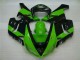 Inexpensive 2005-2006 Green Black Kawasaki ZX6R Motorbike Fairing Inexpensive 2005-2006 Green Black Kawasaki ZX6R Motorbike Fairing