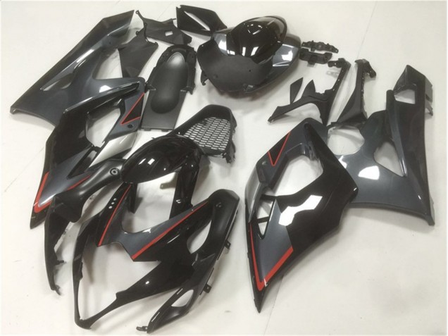 Inexpensive 2005-2006 Black Grey Suzuki GSXR 1000 Moto Fairings