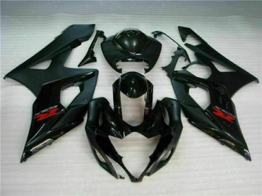 Inexpensive 2005-2006 Black Suzuki GSXR 1000 K5 Motorcycle Fairing Kits & Plastic Bodywork MF1785