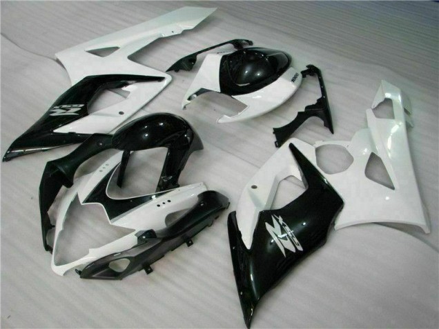 Inexpensive 2005-2006 White Black Suzuki GSXR 1000 Motor Fairings Inexpensive 2005-2006 White Black Suzuki GSXR 1000 Motor Fairings