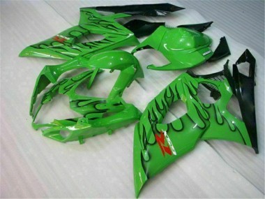 Inexpensive 2005-2006 Green Suzuki GSXR 1000 Motorcycle Fairing