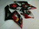 Inexpensive 2005-2006 Red Black Suzuki GSXR 1000 Bike Fairing Kit