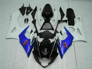 Inexpensive 2005-2006 Blue White Suzuki GSXR 1000 Motorcycle Bodywork