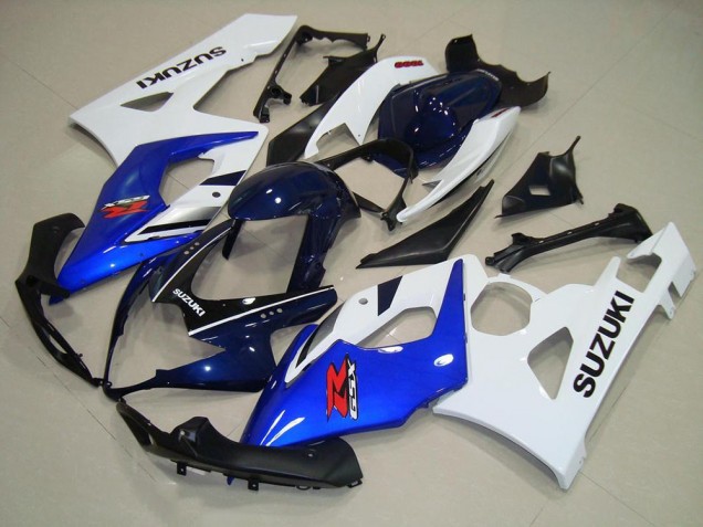 Inexpensive 2005-2006 Blue White Black Suzuki GSXR 1000 Motorbike Fairing