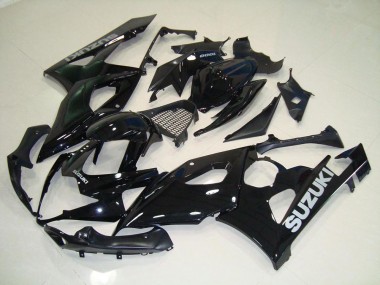 Inexpensive 2005-2006 Black Silver Decals Suzuki GSXR 1000 Replacement Fairings