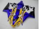 Inexpensive 2006-2007 Yellow Blue Honda CBR1000RR Replacement Motorcycle Fairings Inexpensive 2006-2007 Yellow Blue Honda CBR1000RR Replacement Motorcycle Fairings