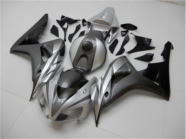 Inexpensive 2006-2007 Black Silver Grey Honda CBR1000RR Motorcycle Bodywork Inexpensive 2006-2007 Black Silver Grey Honda CBR1000RR Motorcycle Bodywork