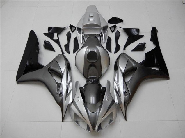 Inexpensive 2006-2007 Black Silver Grey Honda CBR1000RR Motorcycle Bodywork Inexpensive 2006-2007 Black Silver Grey Honda CBR1000RR Motorcycle Bodywork