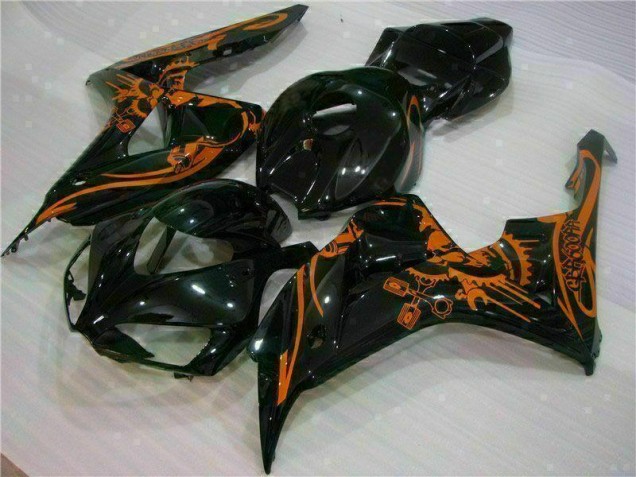 Inexpensive 2006-2007 Brown Black Honda CBR1000RR Motorbike Fairing Kits
