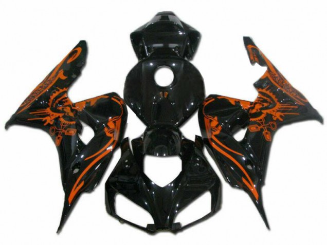 Inexpensive 2006-2007 Brown Black Honda CBR1000RR Motorbike Fairing Kits