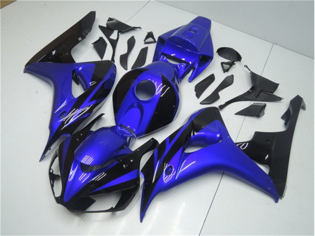 Inexpensive 2006-2007 Blue Black Honda CBR1000RR Moto Fairings Inexpensive 2006-2007 Blue Black Honda CBR1000RR Moto Fairings