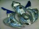 Inexpensive 2006-2007 Blue Flame Silver Honda CBR1000RR Motorcycle Fairing Kits Inexpensive 2006-2007 Blue Flame Silver Honda CBR1000RR Motorcycle Fairing Kits