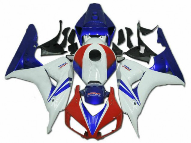 Inexpensive 2006-2007 Blue White Honda CBR1000RR Motorbike Fairing Kits