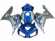 Inexpensive 2006-2007 Blue Silver Honda CBR1000RR Motorcycle Fairings Kits