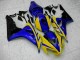 Inexpensive 2006-2007 Blue Yellow Honda CBR1000RR Motorcycle Replacement Fairings