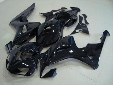 Inexpensive 2006-2007 Glossy Black Honda CBR1000RR Bike Fairings