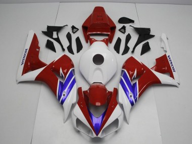 Inexpensive 2006-2007 Blue Red and White Honda CBR1000RR Replacement Fairings