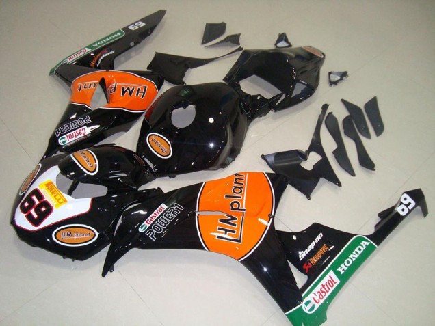 Inexpensive 2006-2007 Hm Plant Race Honda CBR1000RR Motorcycle Fairings Inexpensive 2006-2007 Hm Plant Race Honda CBR1000RR Motorcycle Fairings