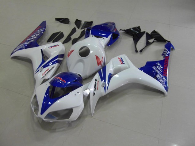 Inexpensive 2006-2007 Pearl White Blue Honda CBR1000RR Motorcycle Fairings Kits Inexpensive 2006-2007 Pearl White Blue Honda CBR1000RR Motorcycle Fairings Kits