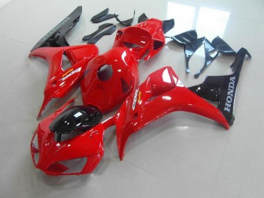 Inexpensive 2006-2007 Red Honda CBR1000RR Motorcycle Fairings Kit