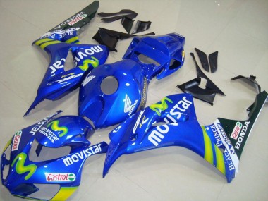 Inexpensive 2006-2007 Movistar Honda CBR1000RR Motorcycle Fairings