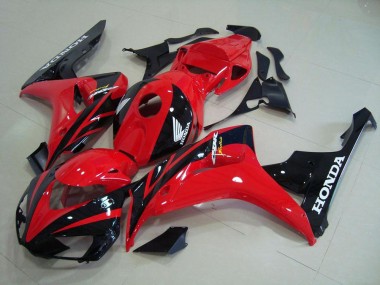 Inexpensive 2006-2007 Red Black Honda CBR1000RR Motorbike Fairings