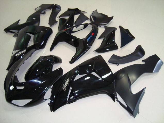 Inexpensive 2006-2007 Black Matte Black Kawasaki ZX10R Motorbike Fairing Inexpensive 2006-2007 Black Matte Black Kawasaki ZX10R Motorbike Fairing