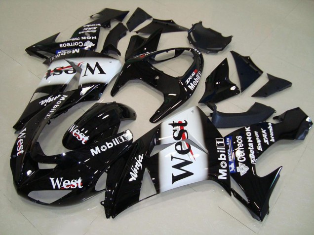 Inexpensive 2006-2007 West Kawasaki ZX10R Motorbike Fairing Inexpensive 2006-2007 West Kawasaki ZX10R Motorbike Fairing