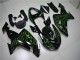 Inexpensive 2006-2007 Black Green Flame Kawasaki ZX10R Motorcycle Fairing Inexpensive 2006-2007 Black Green Flame Kawasaki ZX10R Motorcycle Fairing