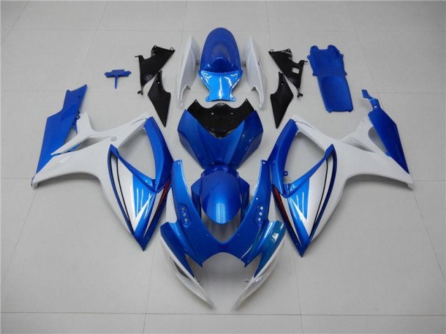 Inexpensive 2006-2007 Blue White Suzuki GSXR 600/750 Motorcycle Bodywork Inexpensive 2006-2007 Blue White Suzuki GSXR 600/750 Motorcycle Bodywork