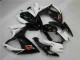 Inexpensive 2006-2007 White Black Suzuki GSXR 600/750 Motorcycle Fairings Kit Inexpensive 2006-2007 White Black Suzuki GSXR 600/750 Motorcycle Fairings Kit