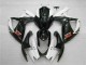 Inexpensive 2006-2007 White Black Suzuki GSXR 600/750 Motorcycle Fairings Kit Inexpensive 2006-2007 White Black Suzuki GSXR 600/750 Motorcycle Fairings Kit