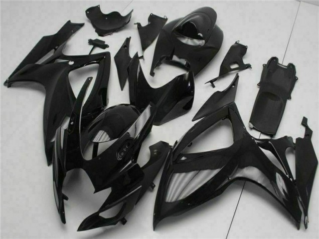 Inexpensive 2006-2007 Black Suzuki GSXR 600/750 Bike Fairing Kit Inexpensive 2006-2007 Black Suzuki GSXR 600/750 Bike Fairing Kit