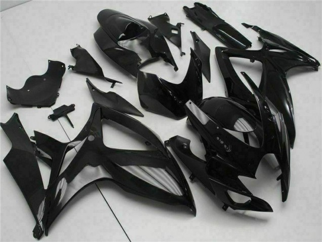 Inexpensive 2006-2007 Black Suzuki GSXR 600/750 Bike Fairing Kit Inexpensive 2006-2007 Black Suzuki GSXR 600/750 Bike Fairing Kit