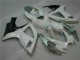Inexpensive 2006-2007 White Silver Suzuki GSXR 600/750 Motorcycle Fairing Kit Inexpensive 2006-2007 White Silver Suzuki GSXR 600/750 Motorcycle Fairing Kit